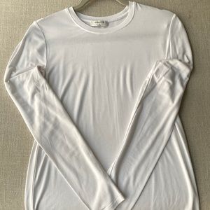 Babaton white long sleeve
